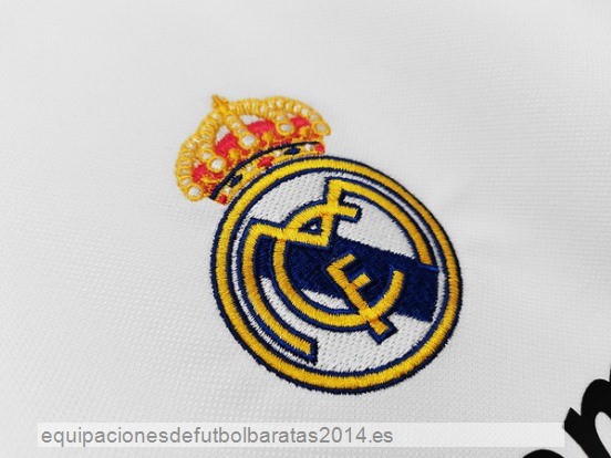 Nuevo 1ª Camiseta Real Madrid Retro 2008 2009 Blanco Baratas